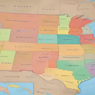 show me a map of the united states