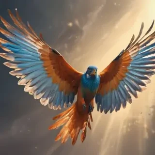 wings with background