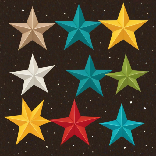 christmas stars clip art
