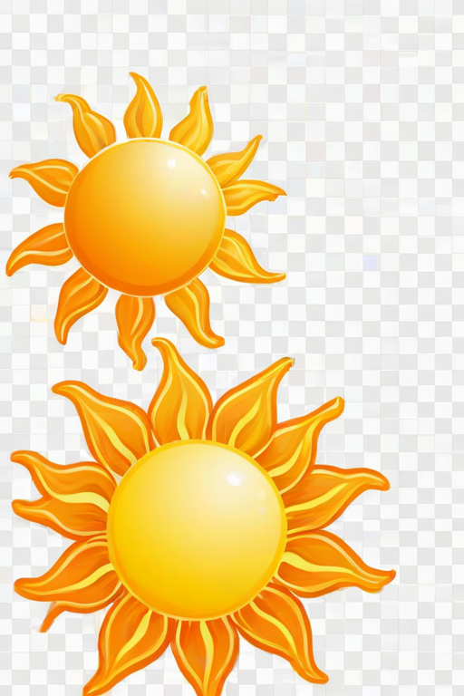 sun clip art transparent background