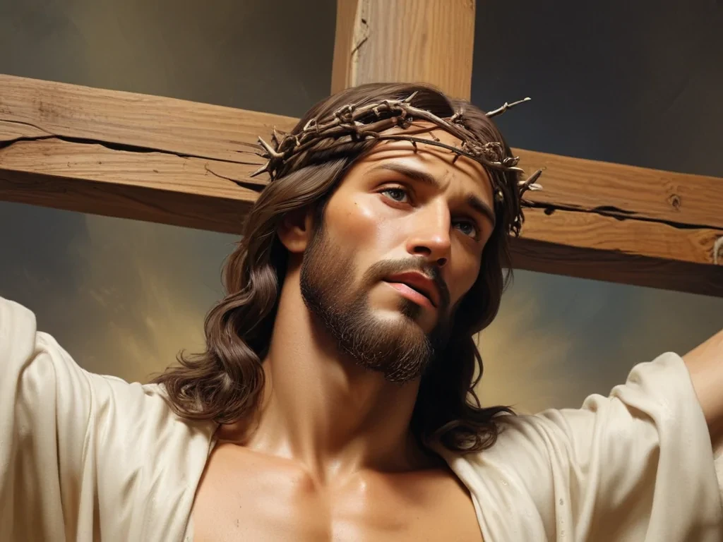jesus on the cross picture