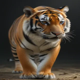 tiger transparent