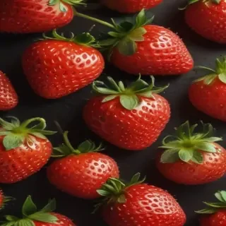 strawberry background aesthetic