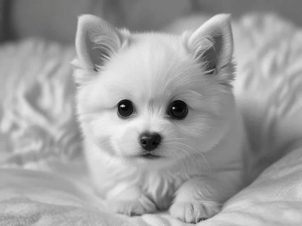 cute black and white