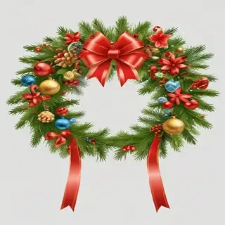 christmas clip art transparent background