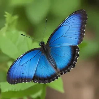 blue butterfly