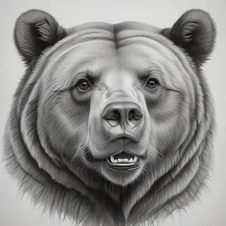 bear drawing