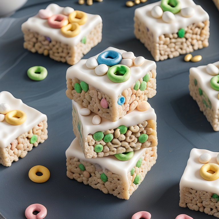 lucky charms rice crispy treats