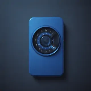 blue phone wallpaper