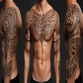 tribal tattoo png