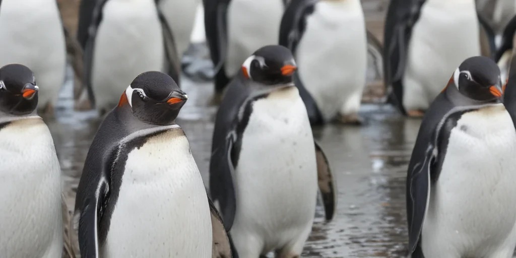 penguin background