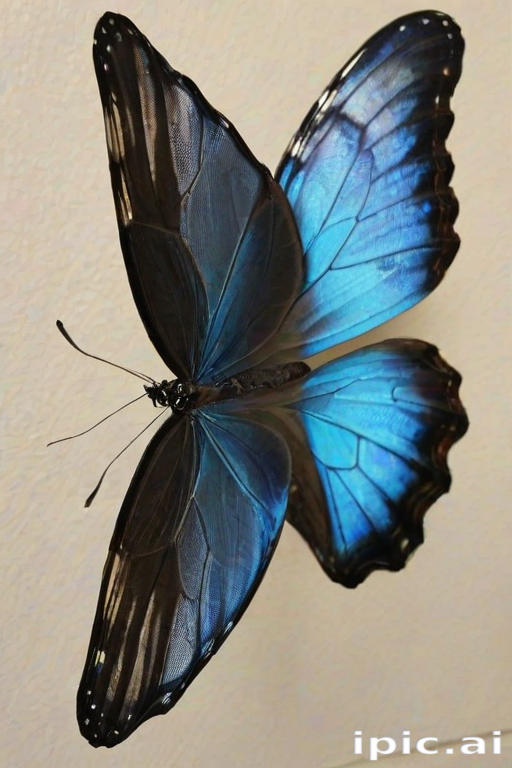 blue morpho butterfly