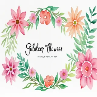 watercolor flower clipart
