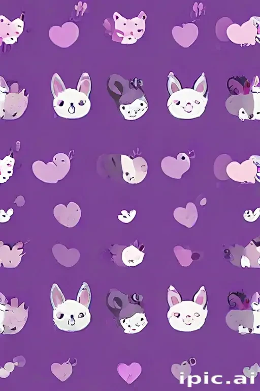 purple background cute