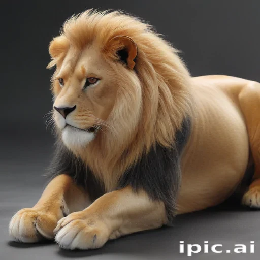 transparent lion