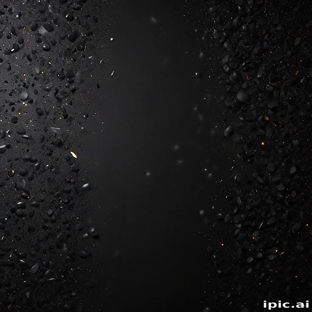 black background with glitter