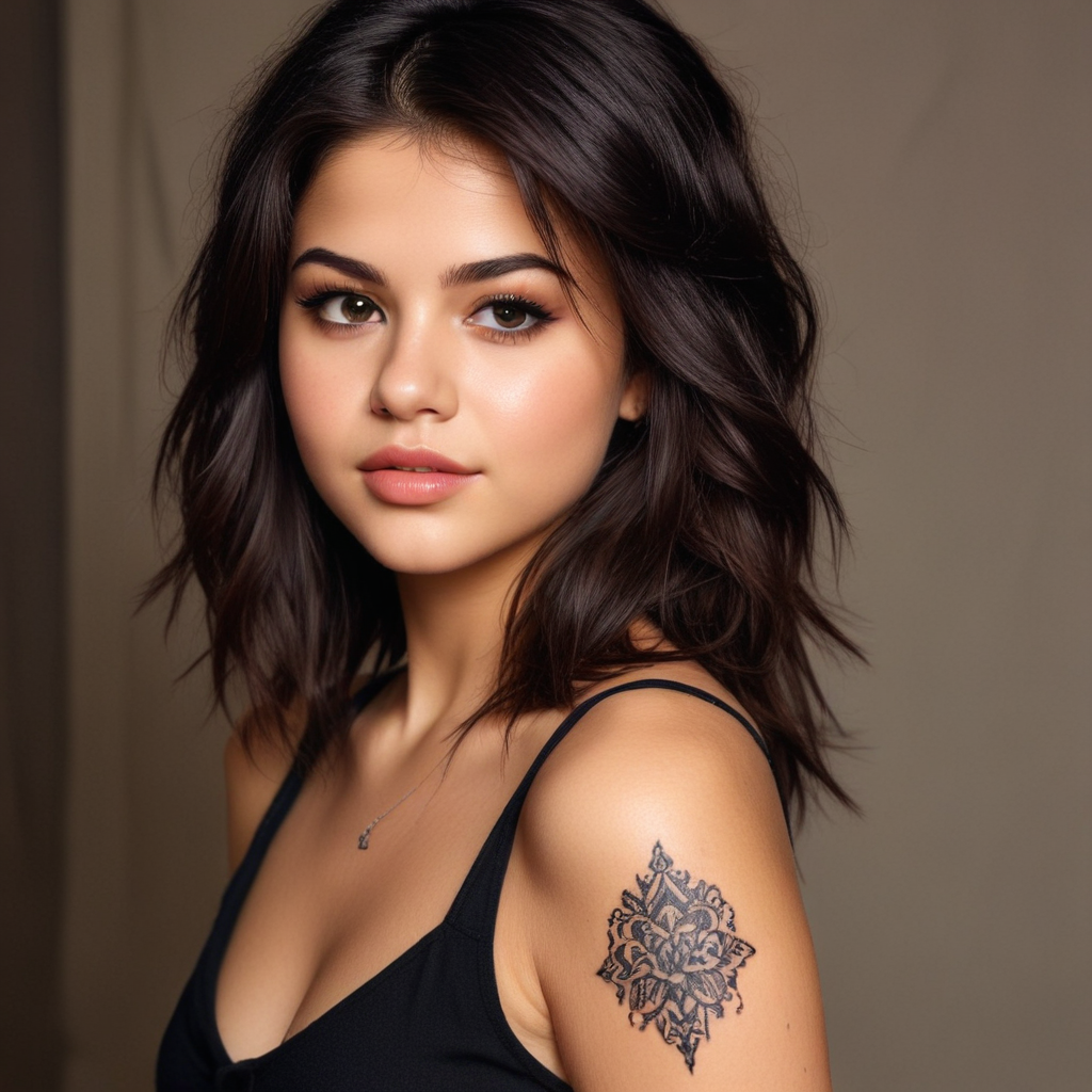 selena gomez rare tattoo