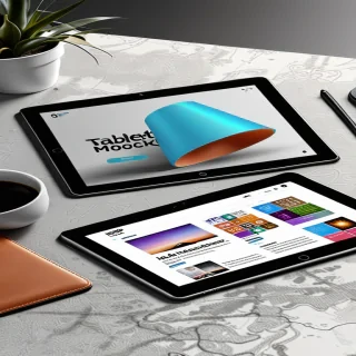 tablet mockup