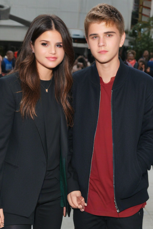 selena gomez and bieber