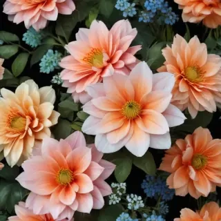 floral phone background