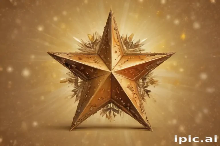 christmas star clipart