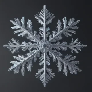 transparent background snowflake clipart