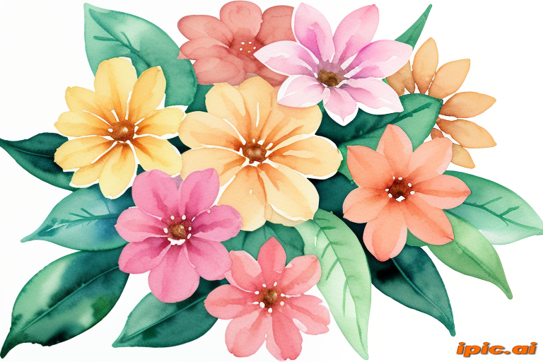 watercolor flowers png