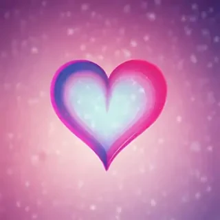 blurry heart wallpaper