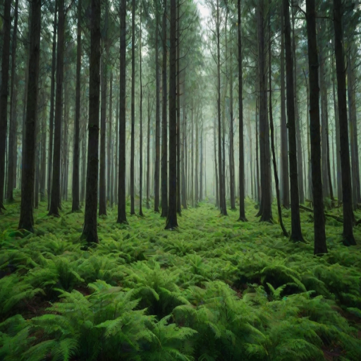 green forest aesthetic