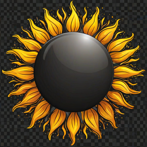 sun clip art transparent background