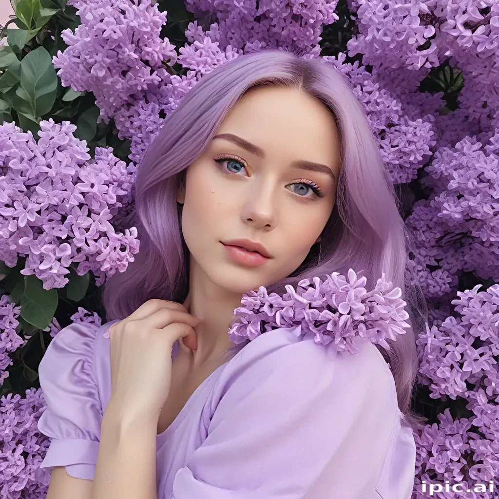 lilac aesthetic
