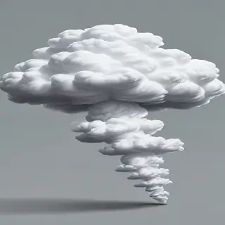 cartoon cloud drawing