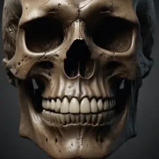skull face png