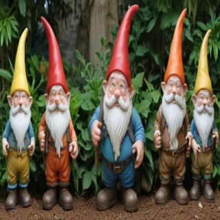 garden gnomes