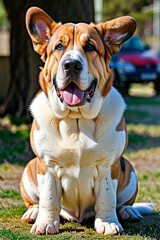 akita basset dog breed