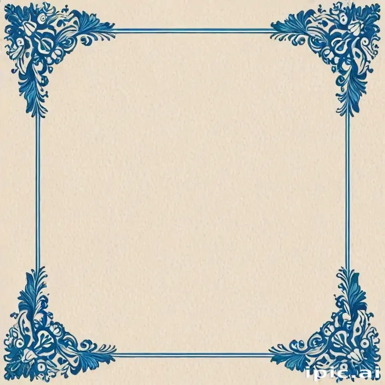 blue border png