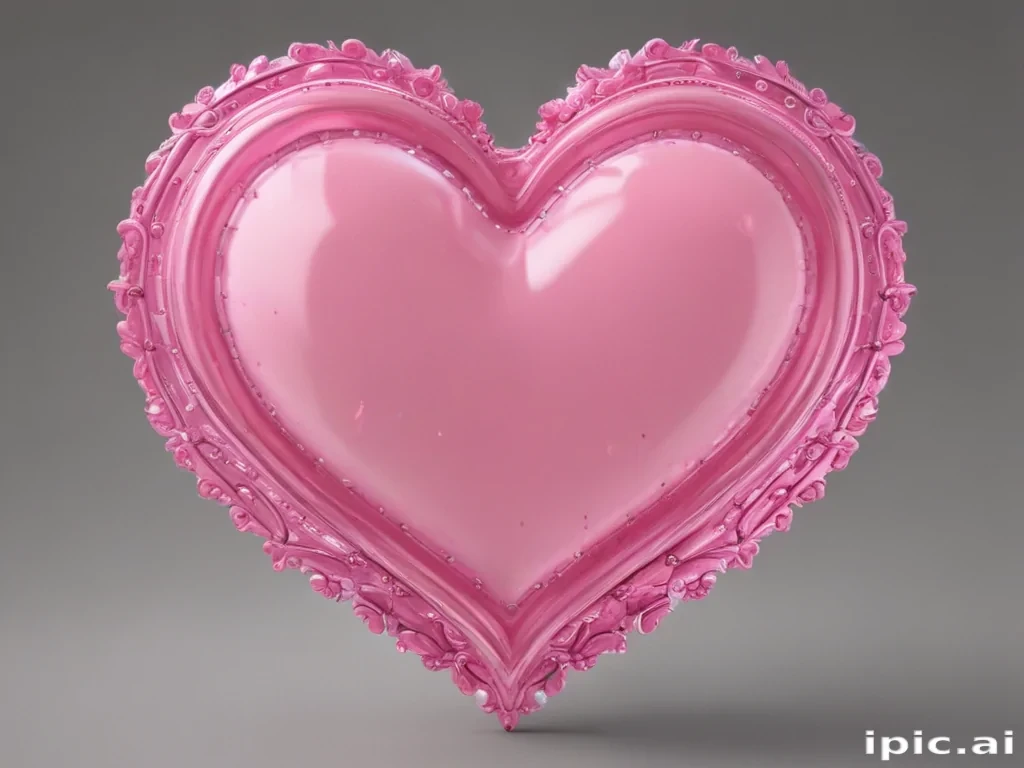 pink heart png