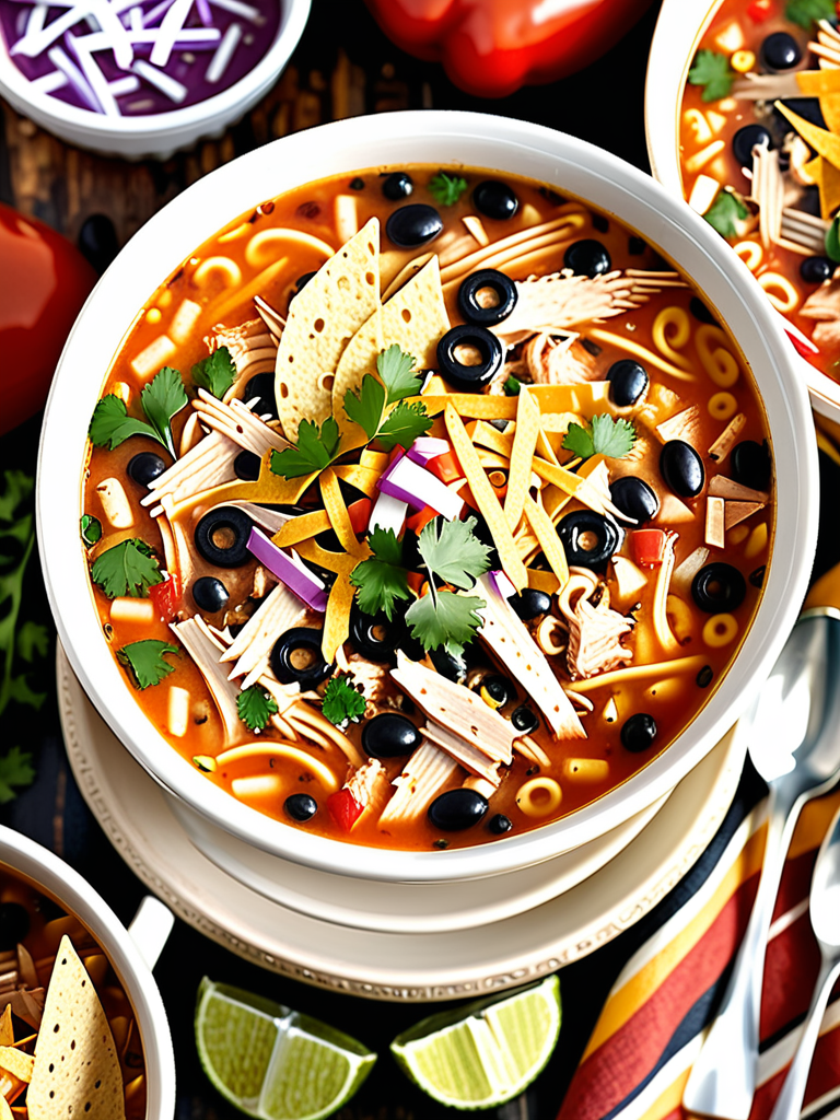 7 can chicken tortilla soup