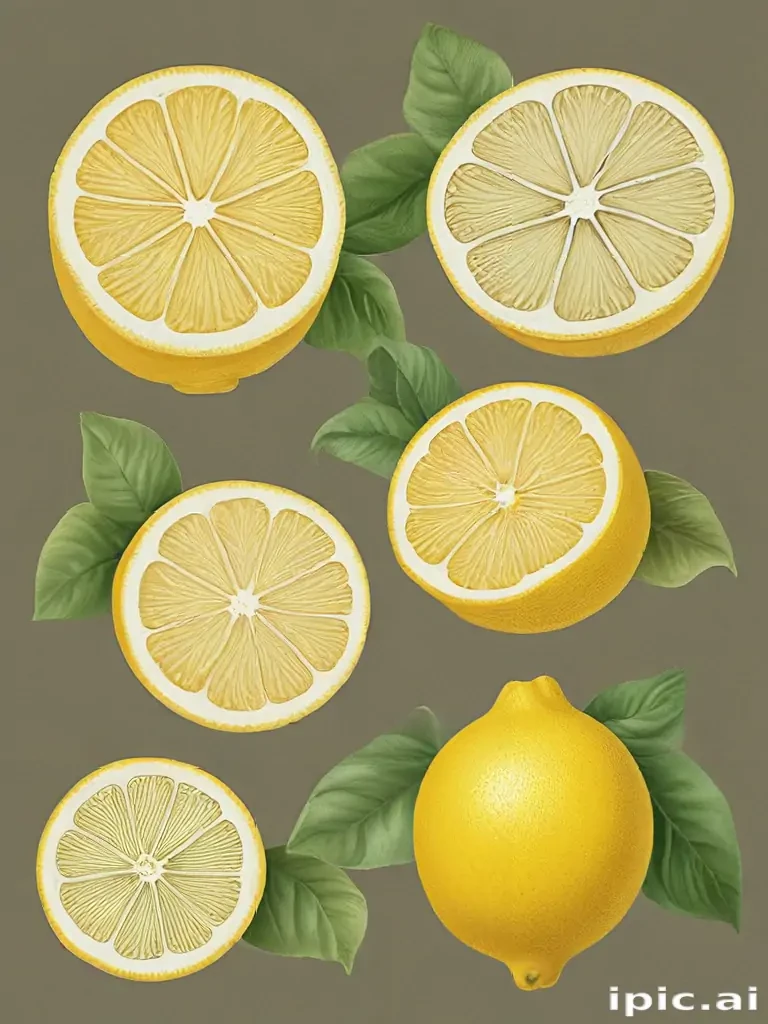 lemon clip art