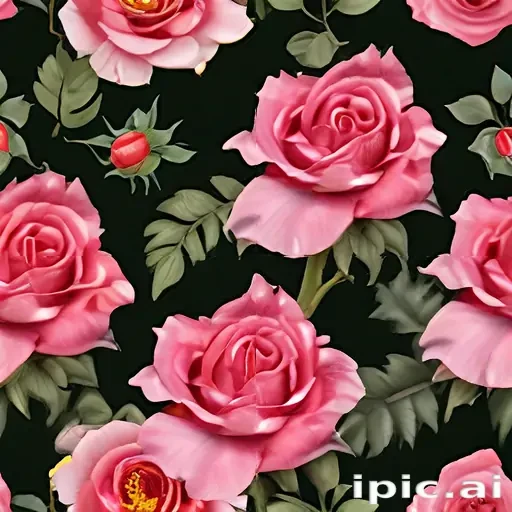 rose border png