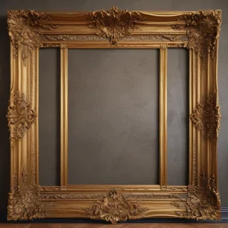 golden frame border