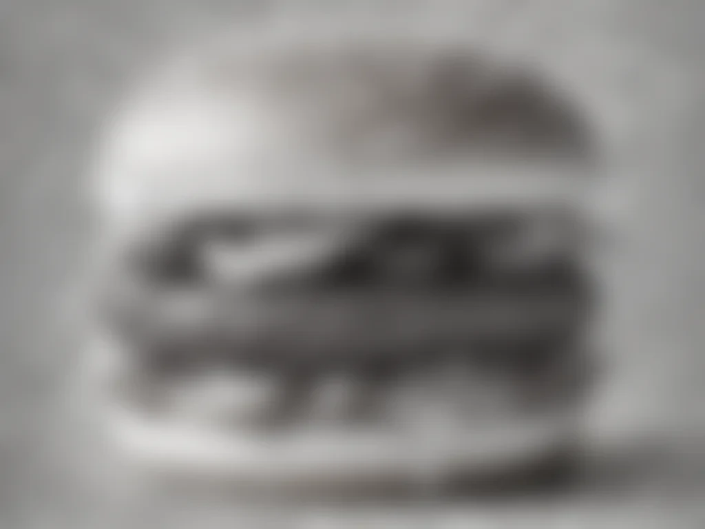 hamburger clipart black and white