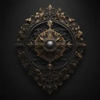 black png background