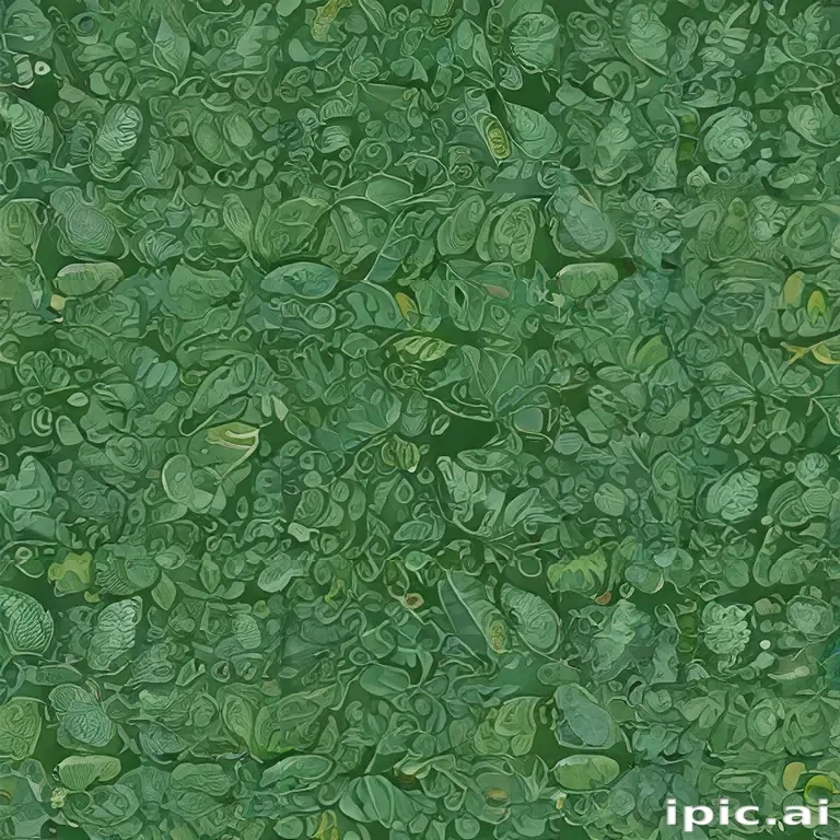 green leaf design