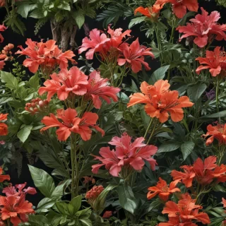 plants no background