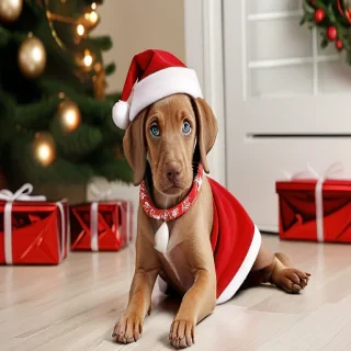 christmas dog pics