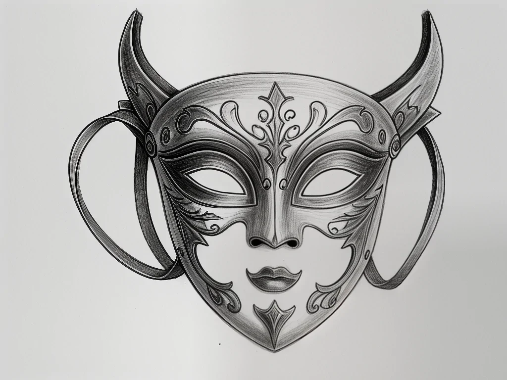 mask drawing