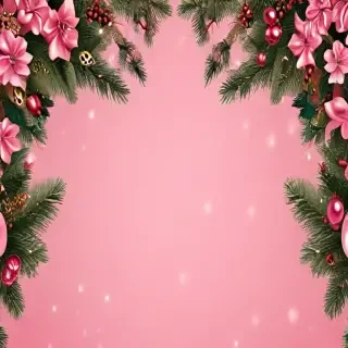 christmas pink backgrounds