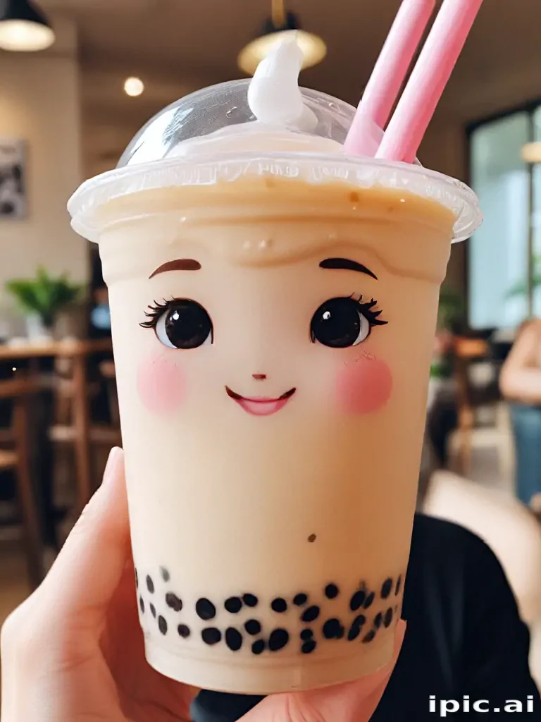 bubble tea cute