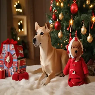 astetic christmas wallpaper